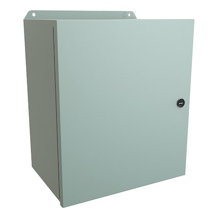 Hammond EJ14128 - Latches Electrical Enclosure, 14 in H, 8 in D, 12 in W, 12, 13, 3 R, 4, Steel