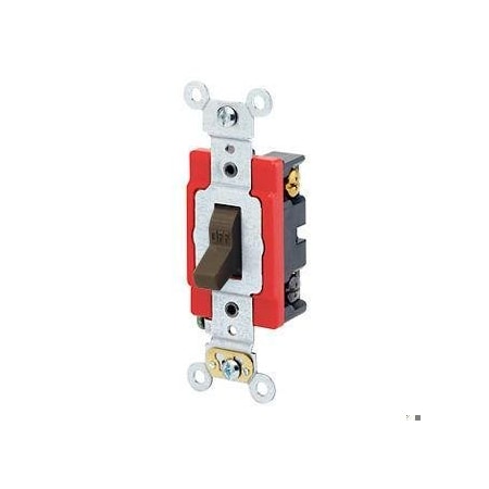 Leviton 1224-2 - Toggle 4-Way 20 A Extra HD Brown