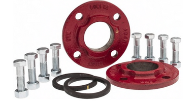 Armstrong 806074-111K cast iron 2-inch flange set for hydronic pumps