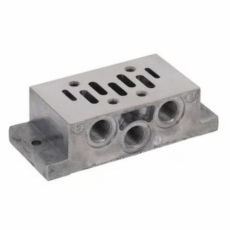 Aventics R432031845 - Subbase, 8 7/16 in L, 2 3/16 in H