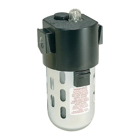 Wilkerson L26-04-000 - Lubricator,Polycarbonate Bowl,Mist