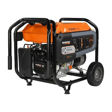 Generac 7672 - frame generator with cord, Gasoline, Recoil Start, 120/240 V AC