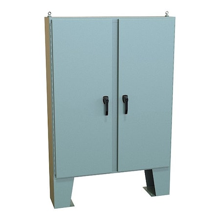 Hammond HN4FM604810 - Handle Electrical Enclosure, 60 in H, 11 in D, 48 in W, 12, 13, 3 R, 4, Steel