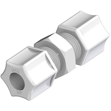 Jaco 15-10-8-C-PG - Union Compression Connector,White,PK5