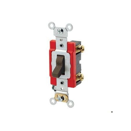 Leviton 1222-2 - Toggle Double-Pole 20 A Extra HD Brown