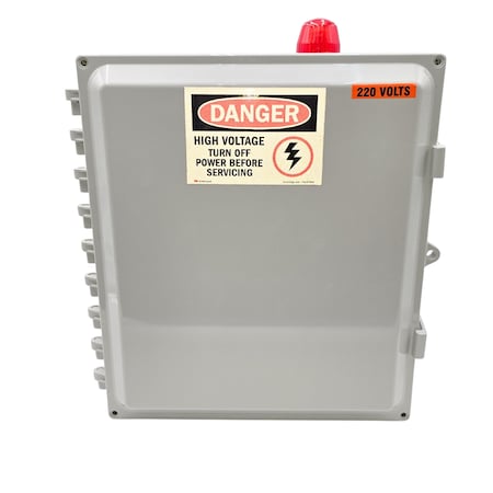 Sump Alarm BS-4X-MC-2-10-WF-CY-3F-3SB-AP - Control Panel,Single Phase