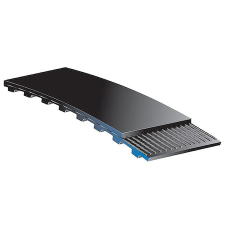 Gates 518MXL019 - Trapezoidal Timing Belt, 648 Teeth, Chloroprene Polymer, Neoprene, 51.84 in Wide, 0.08 in Pitch, 518 MXL019