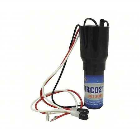 Supco URCO210 - Relay Capacitor Overload,1/3 HP-1/2 HP