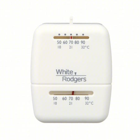 White-Rodgers 01C20 102S1 - Economy Mechanical Thermostats, 1 H, 0 C, Transformer, 24 VAC