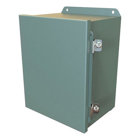 Hammond HJ1086HLP - Clamps Electrical Enclosure, 10 in H, 6 in D, 8 in W, 12, 13, 3 R, 4, Steel