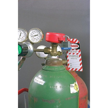 Brady SD02M - Cylinder Tank Lockout,Fits Sz 1-1/4 Dia.