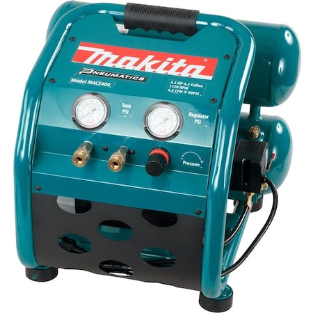 Makita MAC2400 - Portable Air Compressor,4.2 gal,Stack