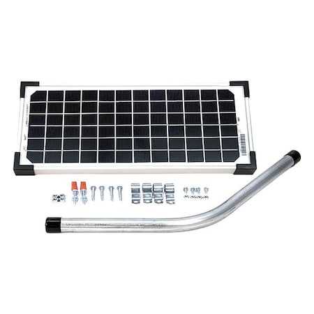 Mighty Mule FM125 - Solar Panel Kit,12 V DC,22 in. L,15 in. W