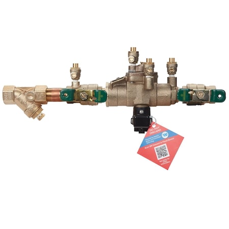 Watts 3/4 LF009M3-QT-S-FS - Reduced Pressure Zone Backflow Preventer