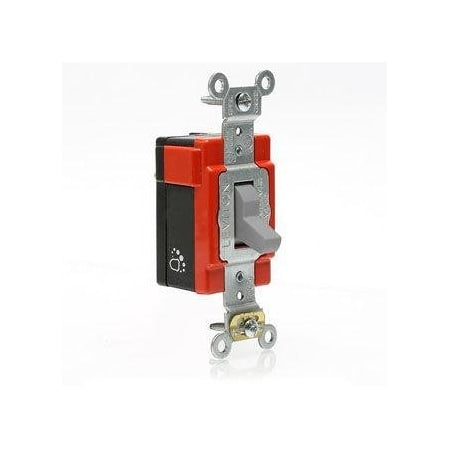 Leviton AM120-GY - Lev-Lok Toggle Single-Pole 20 A AM Gr