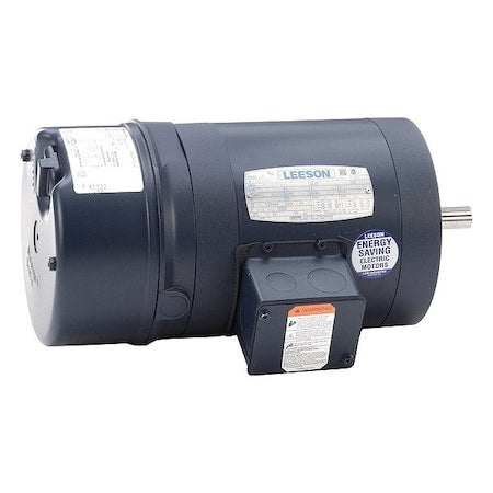 Leeson 114158.00 - Brake Motor,1/3hp,1725 RPM,208-230/460 VAC