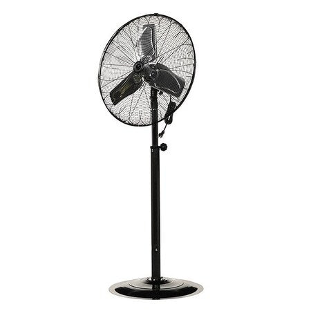 Tpi CACU 24-PO - Circulating Fan,24in Dia,Black,Plug-In