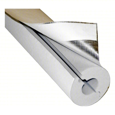 Techlite Insulation 0179-0300IP150-PF-0910-01 - Pipe Insulation Sheet,4 ft,Melamine,Tube