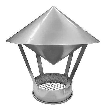 Nordfab 8010007073 - Weather Cap,Stainless Steel,18 ga Thick