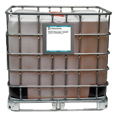 Trim MS685XT-270G - Cutting Fluid, Micro Sol 685 XT, Semisynthetic, 270 gal, Tote, Amber