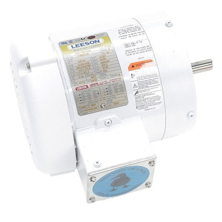 Leeson 116642.00 - Washdown Motor,1/3hp,1725 RPM,230/460 VAC