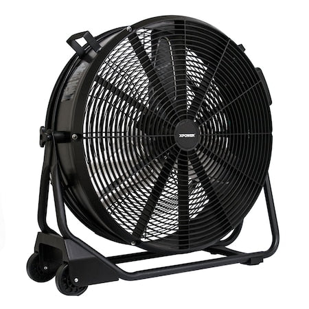 Xpower FD-630D - Circulating Fan,24in Dia,Black,Mobile