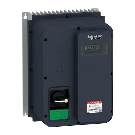 Schneider Electric ATV320U40N4WS - Variable Frequency Drive, Black/Green