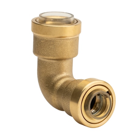Quickfitting HV-ER-625500 - Elbow,Brass,Push-Fit1/2",Push-Fit5/8"