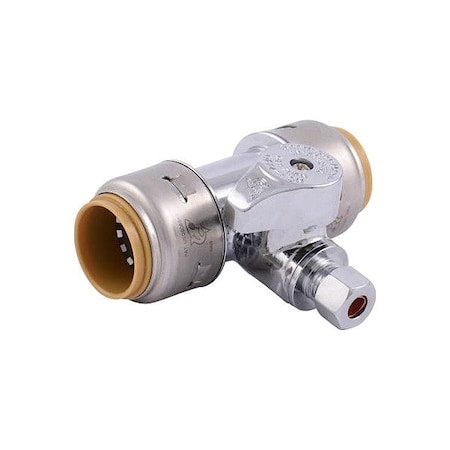 Sharkbite UR24985A - Push-to-Connect,Oval,Brass,125 psi