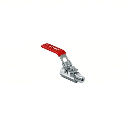 Ham-Let H-785-SS-N-1/4-T-LD - Manual Two-Way Ball Valve,Straight,Lever