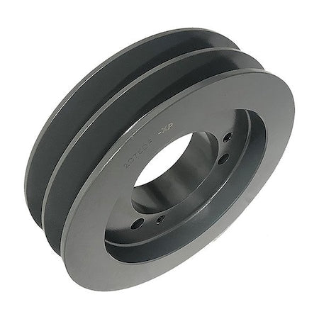 2C60SF - V-Belt Pulley, Cast Iron, 6.4 in OD