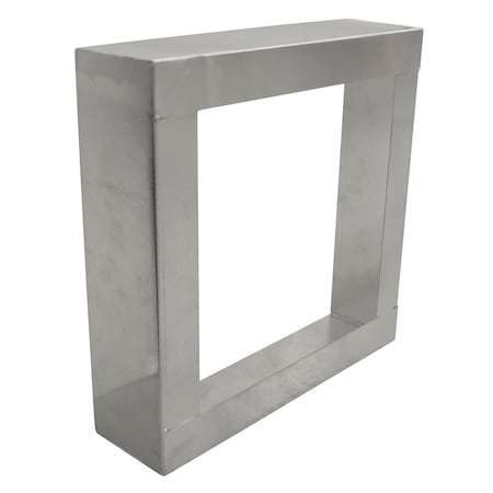 Canarm WMBR24.25X5 - Wall Sleeve,Gray,Alum,24-1/4in H,24-1/4in W