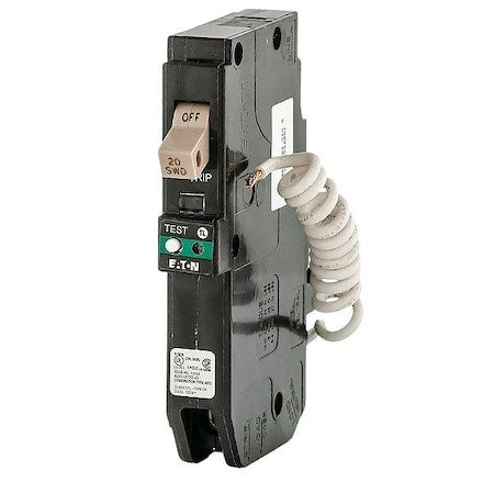 Eaton CHFN120AF - Circuit Breaker, CH Series, 20 A, 1 Pole, 120/240 V AC, 10k A