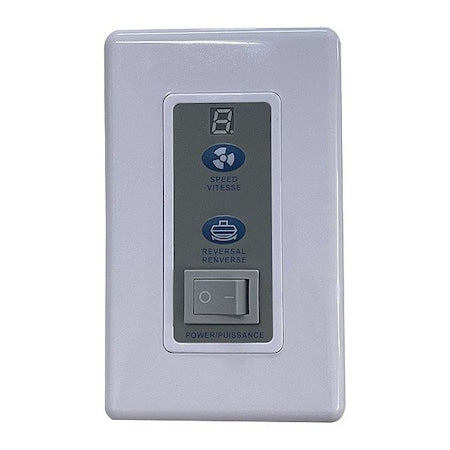 Dayton 855H27 - Speed Control,White,Toggle/Touch Button
