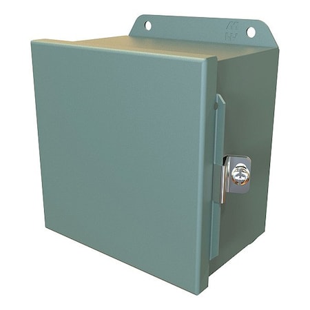 Hammond HJ664HLP - Clamps Electrical Enclosure, 6 in H, 4 in D, 6 in W, 12, 13, 3 R, 4, Steel