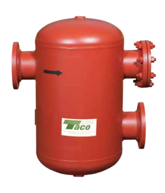 Taco AC03-125 3-inch flanged tank-type air separator for commercial hydronic systems