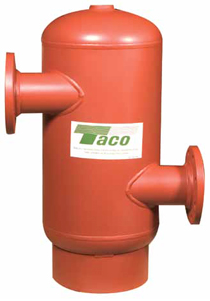 Taco ACT08F-125 Air Separator with integrated strainer for hydronic heating systems