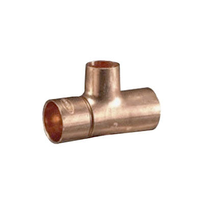 A collection of Taco hydronic Venturi tee fittings displaying the directional flow arrows and precision machined sweat connection ports across multi-size options.