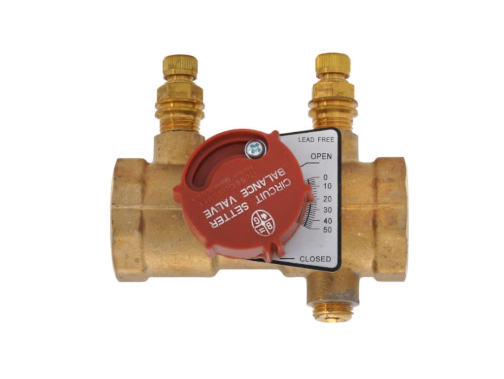 Bell and Gossett 117416LF CB-1-LF 1 inch lead-free brass circuit setter balance valve
