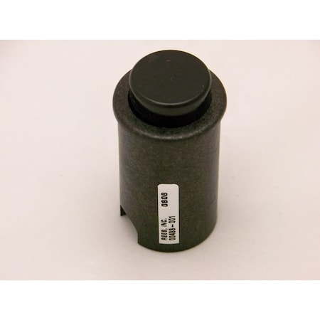 Rees 00433001 - Plastic Plunger,Cylindrical,Black,1"