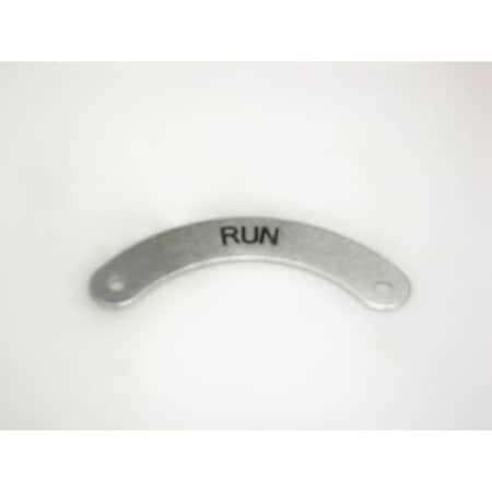Rees 09005007 - Standard Legend Plate,Run