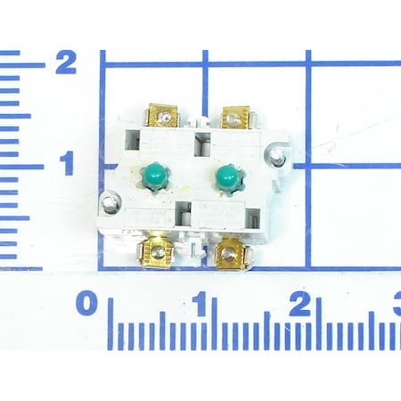 Poweramp 0961-0025 - Push Buttons,Push Button Contact 2-N.O.