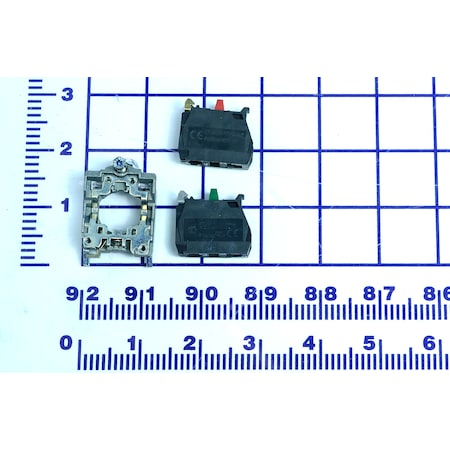 Poweramp 0961-0297 - Contact Blocks,E-Stop Contact Block 1-N