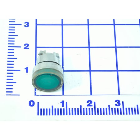 Poweramp 0961-0324 - Push Buttons,Lighted Buttons - Green Pu
