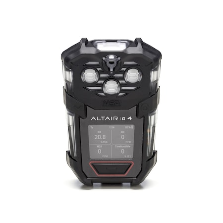 Msa Safety 10245598 - ALTAIR io(TM) 4 Gas Detection Wearable Multi-Gas Detector, LED, 17 hr Battery Life