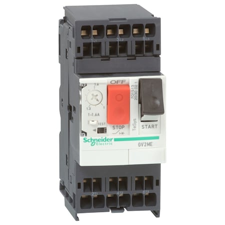 Schneider Electric GV2ME203 - Manual Motor Starter, 3 P, Push Button, 18 A