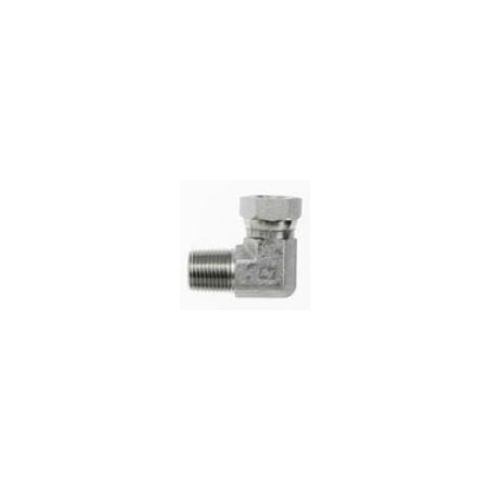 Brennan Industries 1501-06-06-FG - Steel Hydraulic Fittings,3/8" Male Pipe