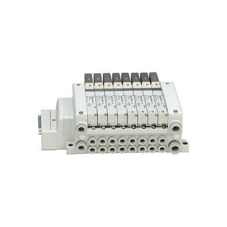 Smc VV5QC21-04N7FD3 - Four Station Manifold for VQC Valve