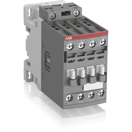 Abb AF38-40-00-13 - IEC Magnetic Contactor, 100 V-250 V, 4 P, Screw