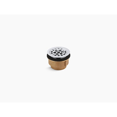 Kohler K-9142-CP - Service Sink Strainer Tapped For 2" Npt